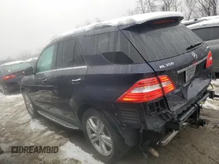 2012 Mercedes-Benz M ML 350 with VIN 4JGDA5HB1CA072658, listed as a Copart auction lot 44408515 with 194,125 mi miles and Salvage Title. Bid and sale history available at carsss.com. Image 2.
