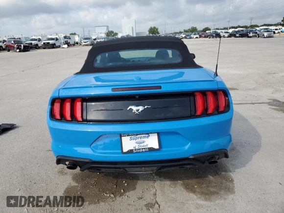 2022 Ford Mustang EcoBoost z VIN 1FATP8UH3N5115604, wystawiony jako Copart lot #56867915 z przebiegiem 52 706 mil mil oraz Szkoda całkowita • Salvage title. Historia ofert i sprzedaży dostępna na DreamBid. Obrazek 6.