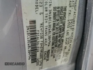2008 Nissan Versa S с VIN 3N1BC13E68L384946, выставлен на аукционе Copart как лот 58792945 с пробегом 79 491 миль миль и Списание • Salvage title. История ставок и продаж доступна на DreamBid. Изображение 12.