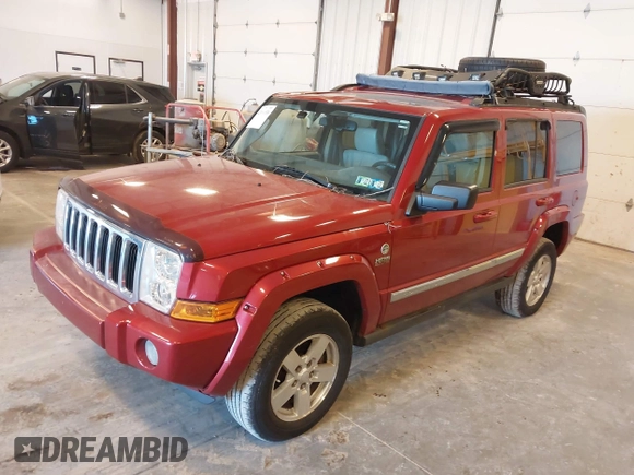2006 Jeep Commander Limited z VIN 1J8HG58266C319288, wystawiony jako IAAI lot #42080158 z przebiegiem 160 645 mil mil oraz . Historia ofert i sprzedaży dostępna na DreamBid. Obrazek 2.