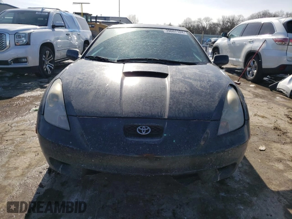 2002 Toyota Celica GT with VIN JTDDR32T420136053, listed as a Copart auction lot 39607124 with 309,980 mi miles and Salvage Title. Bid and sale history available at carsss.com. Image 5.