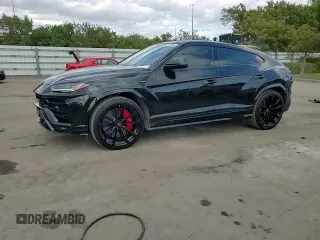 2019 Lamborghini Urus z VIN ZPBUA1ZL6KLA02282, wystawiony jako Copart lot #88714865 z przebiegiem 17 842 mil mil oraz Szkody całkowita. Historia ofert i sprzedaży dostępna na DreamBid. Obrazek 12.