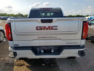 2020 GMC Sierra 1500 Denali with VIN 1GTU9FEL1LZ109497, listed as a Copart auction lot 57228625 with 54,267 mi miles and Salvage title. Bid and sale history available at DreamBid. Image 6.