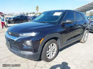 2021 Chevrolet TrailBlazer LS with VIN KL79MMS27MB018326, listed as a IAAI auction lot 41593762 with 54,316 mi miles. Bid and sale history available at carsss.com. Image 17.