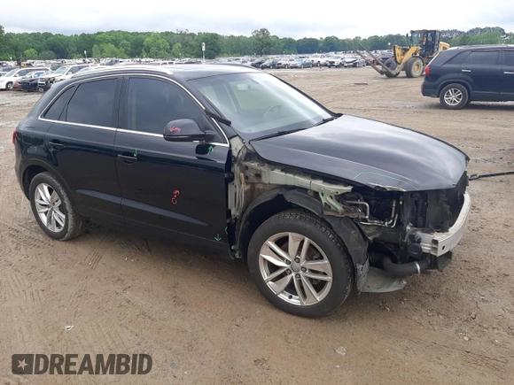 2016 Audi Q3 Premium Plus with VIN WA1BFCFS4GR003310, listed as a Copart auction lot 50136623 with 116,849 mi miles. Bid and sale history available at carsss.com. Image 4.