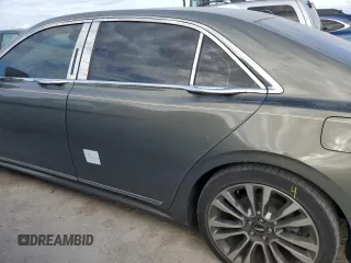 2017 Lincoln Continental Select with VIN 1LN6L9SP9H5609114, listed as a Copart auction lot 75826794 with 21,770 mi miles and Salvage Title. Bid and sale history available at carsss.com. Image 12.