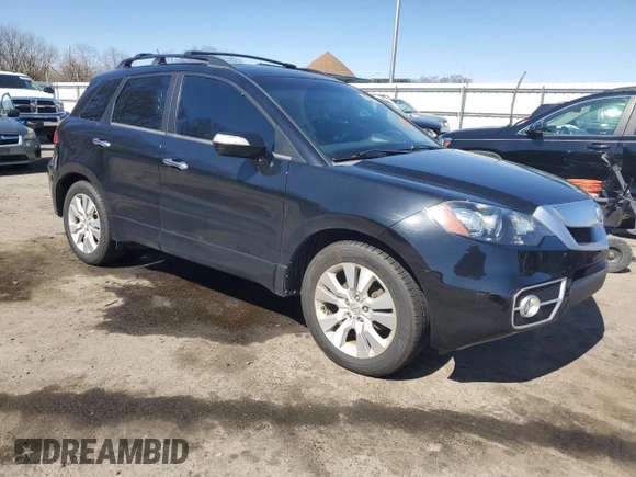2011 Acura RDX with VIN 5J8TB1H2XBA008298, listed as a Copart auction lot 49531025 with 155,028 mi miles and Salvage title. Bid and sale history available at DreamBid. Image 4.