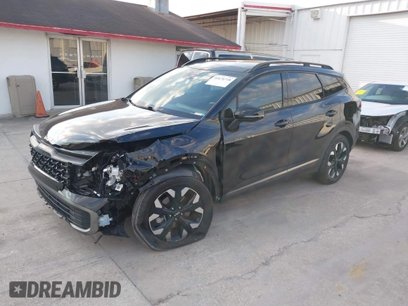 2023 Kia Sportage X-Line with VIN 5XYK6CAF8PG022151, listed as a IAAI auction lot 41676718 with 50,061 mi miles. Bid and sale history available at carsss.com. Image 17.