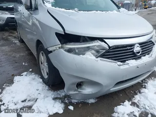 2016 Nissan Quest SL with VIN JN8AE2KP3G9155132, listed as a IAAI auction lot 41492177 with 116,300 mi miles. Bid and sale history available at carsss.com. Image 6.