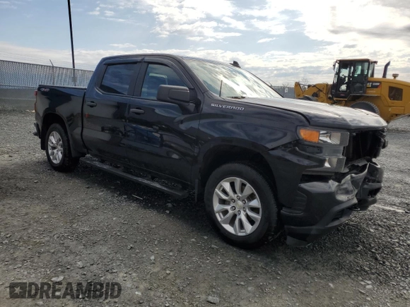 2020 Chevrolet Silverado 1500 with VIN 1GCPYBEK1LZ235441, listed as a Copart auction lot 54127055 with 137,809 mi miles and Salvage Title. Bid and sale history available at DreamBid. Image 4.