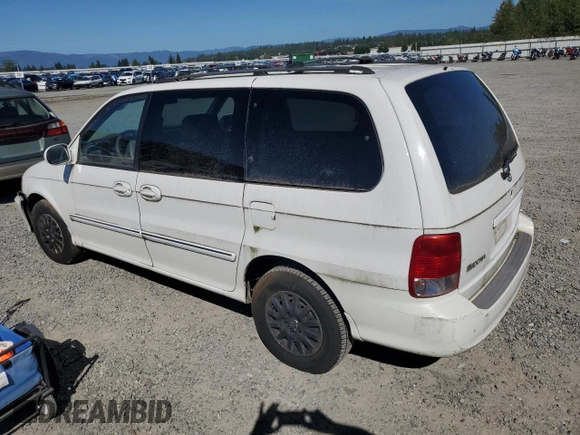 2002 Kia Sedona LX with VIN KNDUP131126201882, listed as a Copart auction lot 69361814 with 0 mi miles and Clean Title. Bid and sale history available at carsss.com. Image 2.