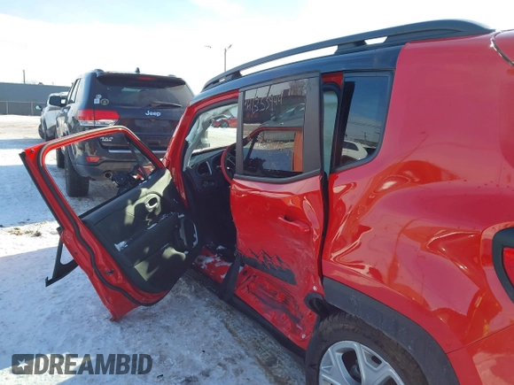2023 Jeep Renegade Limited with VIN ZACNJDD11PPP35035, listed as a IAAI auction lot 41355944 with Not provided miles and . Bid and sale history available at DreamBid. Image 6.