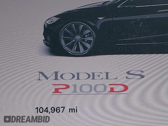2017 Tesla Model S 100D z VIN 5YJSA1E45HF198921, wystawiony jako IAAI lot #42378026 z przebiegiem 104 967 mil mil oraz . Historia ofert i sprzedaży dostępna na DreamBid. Obrazek 14.
