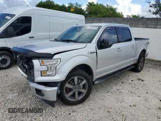 2017 Ford F-150 XL with VIN 1FTEW1CP6HFC30783, listed as a Copart auction lot 61382935 with 180,539 mi miles and Salvage title. Bid and sale history available at DreamBid. Image 1.
