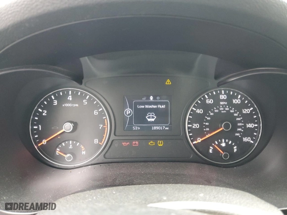 2017 Kia Optima LX with VIN 5XXGT4L31HG170607, listed as a Copart auction lot 53699575 with 189,017 mi miles and Clean Title. Bid and sale history available at carsss.com. Image 9.