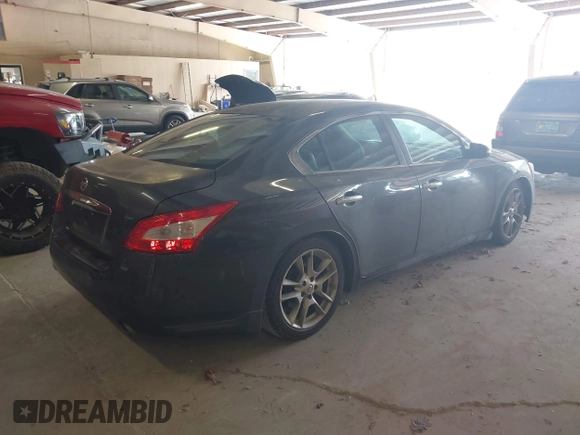 2009 Nissan Maxima S with VIN 1N4AA51E29C827105, listed as a IAAI auction lot 42445181 with 161,430 mi miles and . Bid and sale history available at DreamBid. Image 4.
