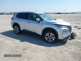 2022 Nissan Rogue SV with VIN 5N1BT3BB1NC708873, listed as a IAAI auction lot 40524996 with 59,684 mi miles. Bid and sale history available at carsss.com. Image 14.