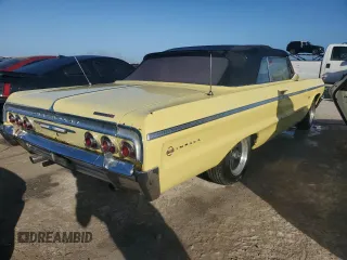 1964 Chevrolet Impala с VIN 41467L179102, выставлен на аукционе Copart как лот 77947844 с пробегом 96 809 миль миль и На запчасти • Non repairable. История ставок и продаж доступна на DreamBid. Изображение 3.