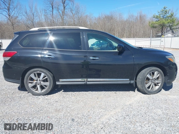 2015 Nissan Pathfinder SL with VIN 5N1AR2MM2FC618166, listed as a IAAI auction lot 41827244 with 60,505 mi miles and . Bid and sale history available at DreamBid. Image 13.