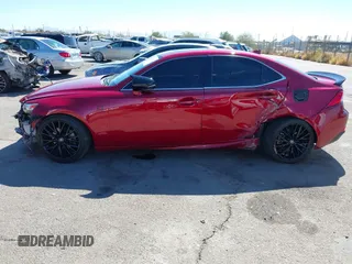 2015 Lexus IS 250 with VIN JTHBF1D2XF5044400, listed as a IAAI auction lot 41605032 with 103,068 mi miles and . Bid and sale history available at DreamBid. Image 6.