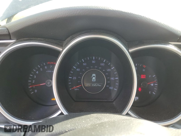 2015 Kia Optima EX with VIN 5XXGN4A76FG403930, listed as a Copart auction lot 53865035 with 154,579 mi miles and Clean Title. Bid and sale history available at DreamBid. Image 9.