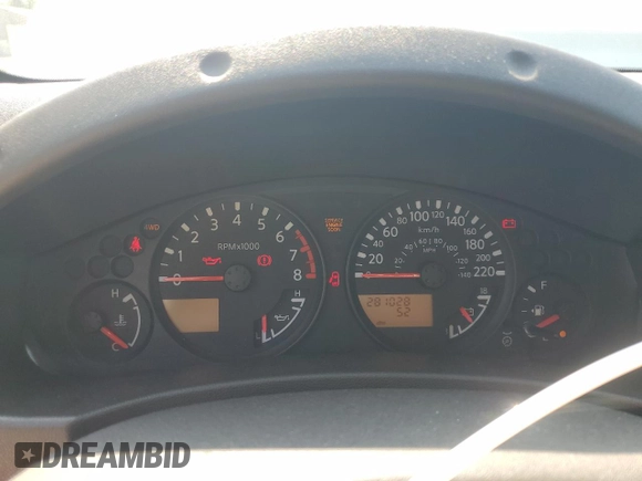2005 Nissan Frontier LE with VIN 1N6AD06W85C463866, listed as a Copart auction lot 61328535 with 281,028 mi miles and Salvage title. Bid and sale history available at DreamBid. Image 9.