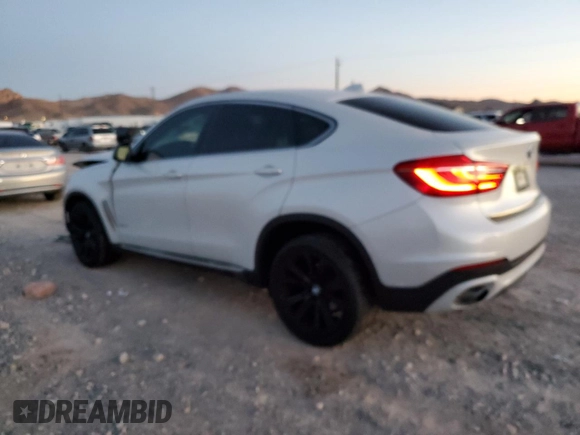 2016 BMW X6 xDrive35i with VIN 5UXKU2C50G0N84120, listed as a Copart auction lot 81511693 with 91,500 mi miles and . Bid and sale history available at DreamBid. Image 2.