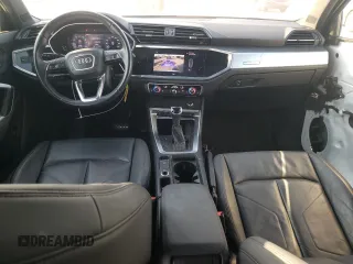2019 Audi Q3 Premium with VIN WA1AECF37K1078324, listed as a Copart auction lot 75601734 with 73,623 mi miles and Salvage Title. Bid and sale history available at carsss.com. Image 8.