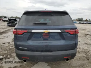 2023 Chevrolet Traverse LS with VIN 1GNERFKW8PJ151860, listed as a Copart auction lot 48976335 with 24,651 mi miles and Salvage Title. Bid and sale history available at carsss.com. Image 6.