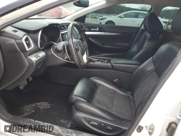 2016 Nissan Maxima SL with VIN 1N4AA6AP7GC408705, listed as a Copart auction lot 44404025 with 135,184 mi miles and Salvage title. Bid and sale history available at DreamBid. Image 7.