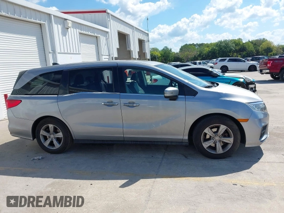 2019 Honda Odyssey EX-L with VIN 5FNRL6H74KB011915, listed as a IAAI auction lot 41898504 with 80,466 mi miles. Bid and sale history available at carsss.com. Image 13.