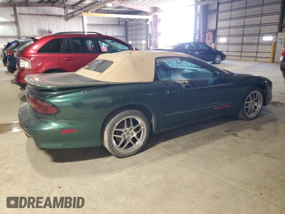 1995 Pontiac Firebird Trans Am с VIN 2G2FV32P3S2211318, выставлен на аукционе Copart как лот 60168445 с пробегом 91 250 миль миль и Чистый • Clean title. История ставок и продаж доступна на DreamBid. Изображение 3.