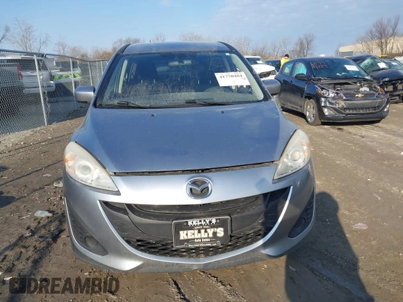 2012 Mazda 5 Sport with VIN JM1CW2BL1C0115788, listed as a IAAI auction lot 41770484 with 154,182 mi miles. Bid and sale history available at carsss.com. Image 13.