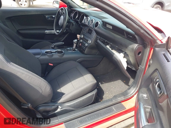 2015 Ford Mustang V6 with VIN 1FATP8EM7F5419323, listed as a IAAI auction lot 42553156 with 93,388 mi miles and . Bid and sale history available at DreamBid. Image 5.