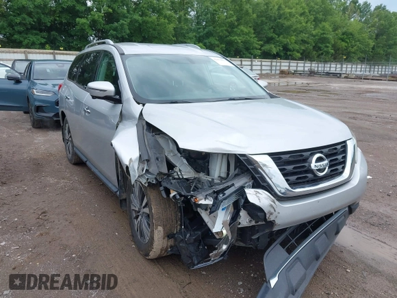 2017 Nissan Pathfinder SV with VIN 5N1DR2MN3HC620095, listed as a IAAI auction lot 42376013 with 106,218 mi miles and . Bid and sale history available at DreamBid. Image 6.