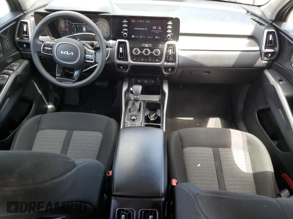 2022 Kia Sorento LX with VIN 5XYRG4LC7NG117480, listed as a Copart auction lot 56733595 with 84,158 mi miles and Salvage title. Bid and sale history available at DreamBid. Image 8.