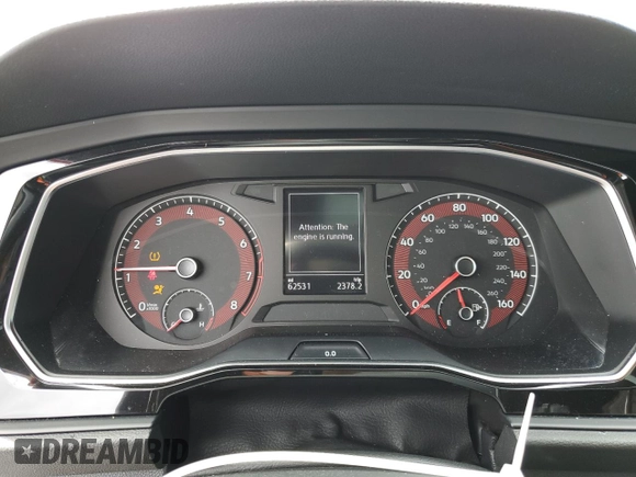 2019 Volkswagen Jetta S with VIN 3VWC57BU7KM117174, listed as a Copart auction lot 54753005 with 62,531 mi miles and Salvage title. Bid and sale history available at DreamBid. Image 9.