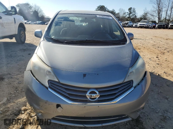 2014 Nissan Note SV with VIN 3N1CE2CP3EL437507, listed as a Copart auction lot 47805395 with 121,881 mi miles and Salvage Title. Bid and sale history available at DreamBid. Image 5.