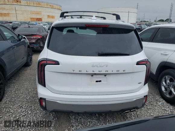 2023 Kia Telluride SX с VIN 5XYP5DGC5PG357394, выставлен на аукционе Copart как лот 59444805 с пробегом 54 909 миль миль и Списание • Salvage title. История ставок и продаж доступна на DreamBid. Изображение 6.