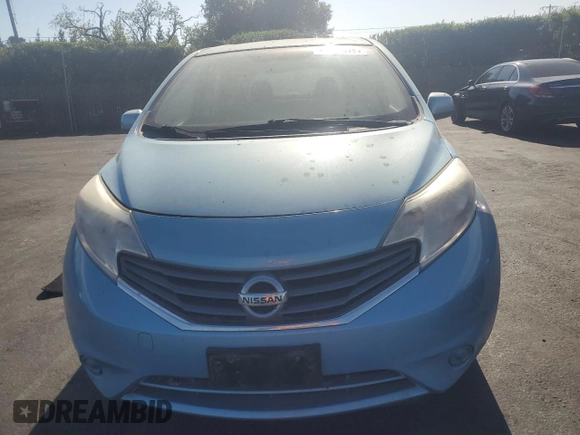 2014 Nissan Note S with VIN 3N1CE2CP4EL392433, listed as a Copart auction lot 53110475 with Not Provided miles and Clean Title. Bid and sale history available at DreamBid. Image 5.