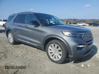 2023 Ford Explorer Limited with VIN 1FMSK7FH5PGC32051, listed as a Copart auction lot 44394505 with 20,626 mi miles and Salvage Title. Bid and sale history available at carsss.com. Image 4.