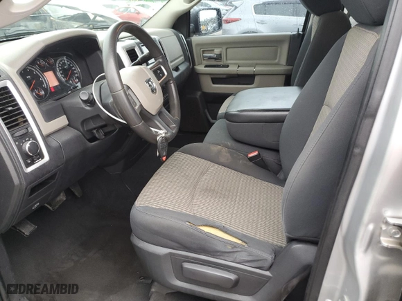 2010 Dodge Ram 1500 ST with VIN 1D7RB1GPXAS181534, listed as a Copart auction lot 42546165 with 195,845 mi miles and Salvage Title. Bid and sale history available at carsss.com. Image 7.