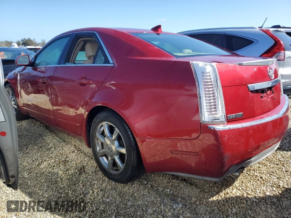 2009 Cadillac CTS RWD w/1SA with VIN 1G6DF577290164267, listed as a Copart auction lot 74480394 with Not Provided miles and Non Repairable. Bid and sale history available at carsss.com. Image 2.