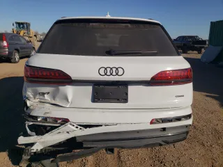 2023 Audi Q7 Premium Plus with VIN WA1LXBF76PD005774, listed as a Copart auction lot 75719694 with 14,207 mi miles and Salvage Title. Bid and sale history available at carsss.com. Image 6.