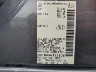 2021 Nissan Altima SV z VIN 1N4BL4DW5MN312108, wystawiony jako Copart lot #51712375 z przebiegiem 28 491 mil mil oraz Szkoda całkowita • Salvage title. Historia ofert i sprzedaży dostępna na DreamBid. Obrazek 14.