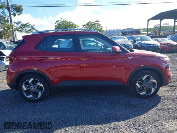 2022 Hyundai Venue Limited with VIN KMHRC8A38NU203025, listed as a IAAI auction lot 42714936 with 10,494 mi miles and . Bid and sale history available at DreamBid. Image 13.