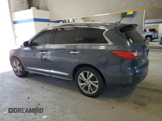 2013 Infiniti JX35 with VIN 5N1AL0MM7DC336687, listed as a Copart auction lot 75029794 with 128,519 mi miles and Salvage Title. Bid and sale history available at carsss.com. Image 2.