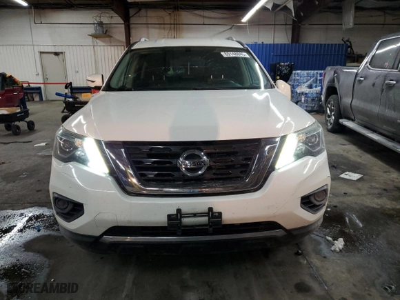 2017 Nissan Pathfinder S with VIN 5N1DR2MM3HC690476, listed as a Copart auction lot 89148845 with 63,624 mi miles and Salvage Title. Bid and sale history available at carsss.com. Image 5.