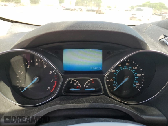 2014 Ford Escape SE with VIN 1FMCU0GX2EUD62962, listed as a Copart auction lot 54368775 with 63,495 mi miles and Salvage Title. Bid and sale history available at DreamBid. Image 9.