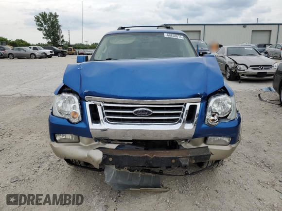 2010 Ford Explorer Eddie Bauer z VIN 1FMEU7EE9AUB15855, wystawiony jako Copart lot #60838815 z przebiegiem 121 570 mil mil oraz Szkoda całkowita • Salvage title. Historia ofert i sprzedaży dostępna na DreamBid. Obrazek 5.